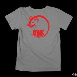 Rink Rat Skate Shirt gry/red